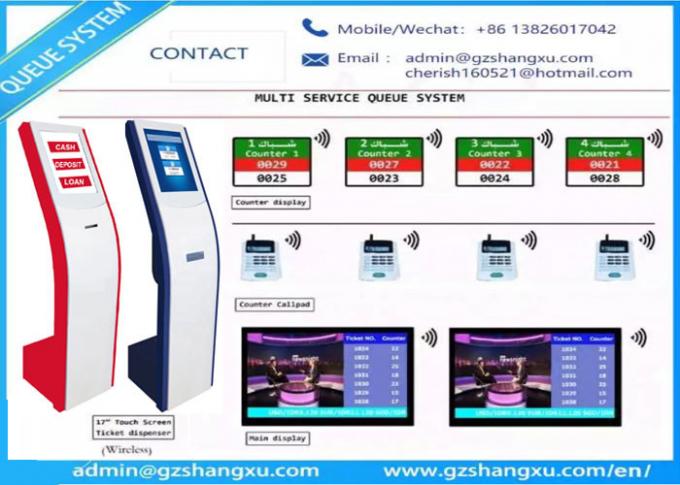 Machine symbolique de nombre de système sans fil de file d'attente de support de plancher d'hôpital/clinique/pharmacie