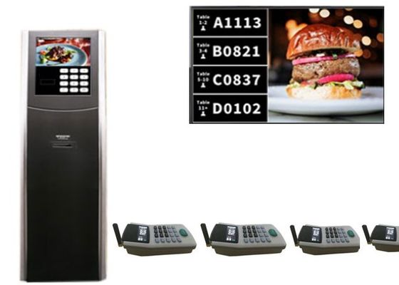 Système de gestion des files d'attente LCD sans fil Qms câblé