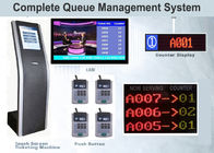 Système automatique de kiosque de gestion de file d'attente de service de centre de service à la clientèle d'hôpital