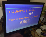 Système d'étiquetage de file d'attente de centre de service de QMS
