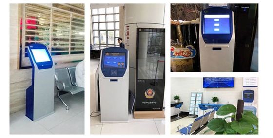 Système de gestion de la file d'attente de l'hôpital et écran LCD pour affichage du numéro de jeton central Affichage avec publicité et informations multimédias