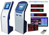 Service électronique d'individu de système de queue d'IR étiquetant le kiosque pour des hôpitaux de banques