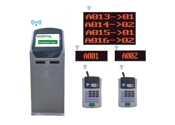 Système automatique de mise en file d'attente Système d'appel avec affichage LED dot matrix et distributeur de billets