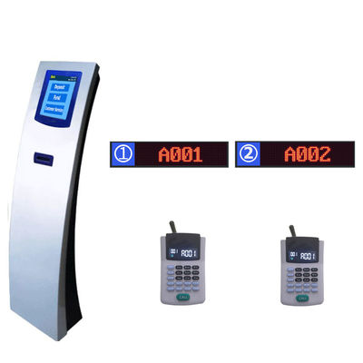 Télécom en acier laminées à froid de banque de preuve d'éraflure et système de queue central de client de visa