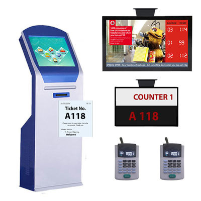 Système de gestion automatique de file d'attente d'affichage de compteur d'affichage à cristaux liquides de garantie de 1 an
